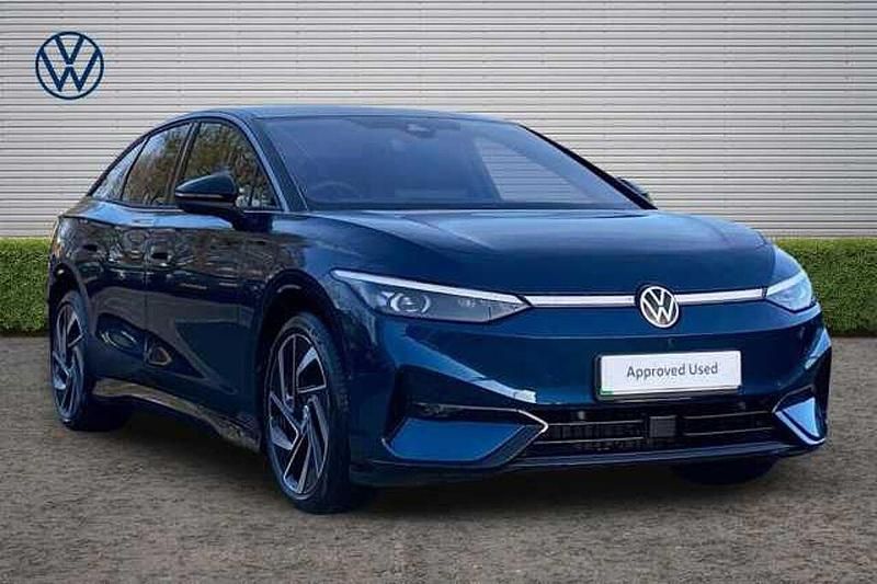 New VW ID.7 Pro 210 kW (286 HP) 2025 Blue Hatchback