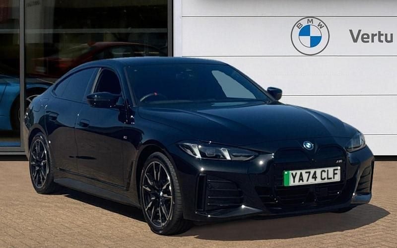 Black Used 2024 BMW i4 Shadowline Sedan | £49,950 (Good price) - Image 1/4