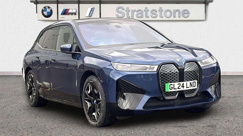Blue Used 2024 BMW iX Comfort Edition SUV | £62,995 (A bit pricey) - Image 1/3