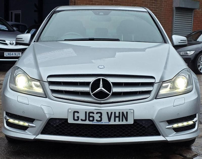 Used Mercedes C220 AMG 2013 Silver Sedan