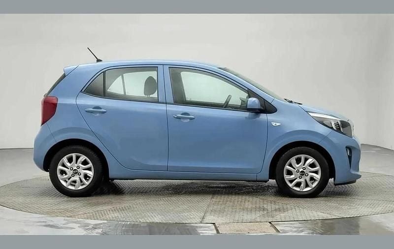 Used Kia Picanto 83 HP (61 kW) 2017 Blue Hatchback