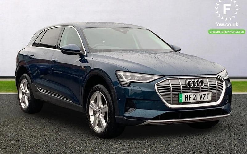 Used Audi e-tron Advanced 230 kW (313 HP) 2021 Blue SUV