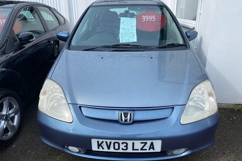 Used Honda Civic Executive 110 HP (80 kW) 2003 Blue Hatchback