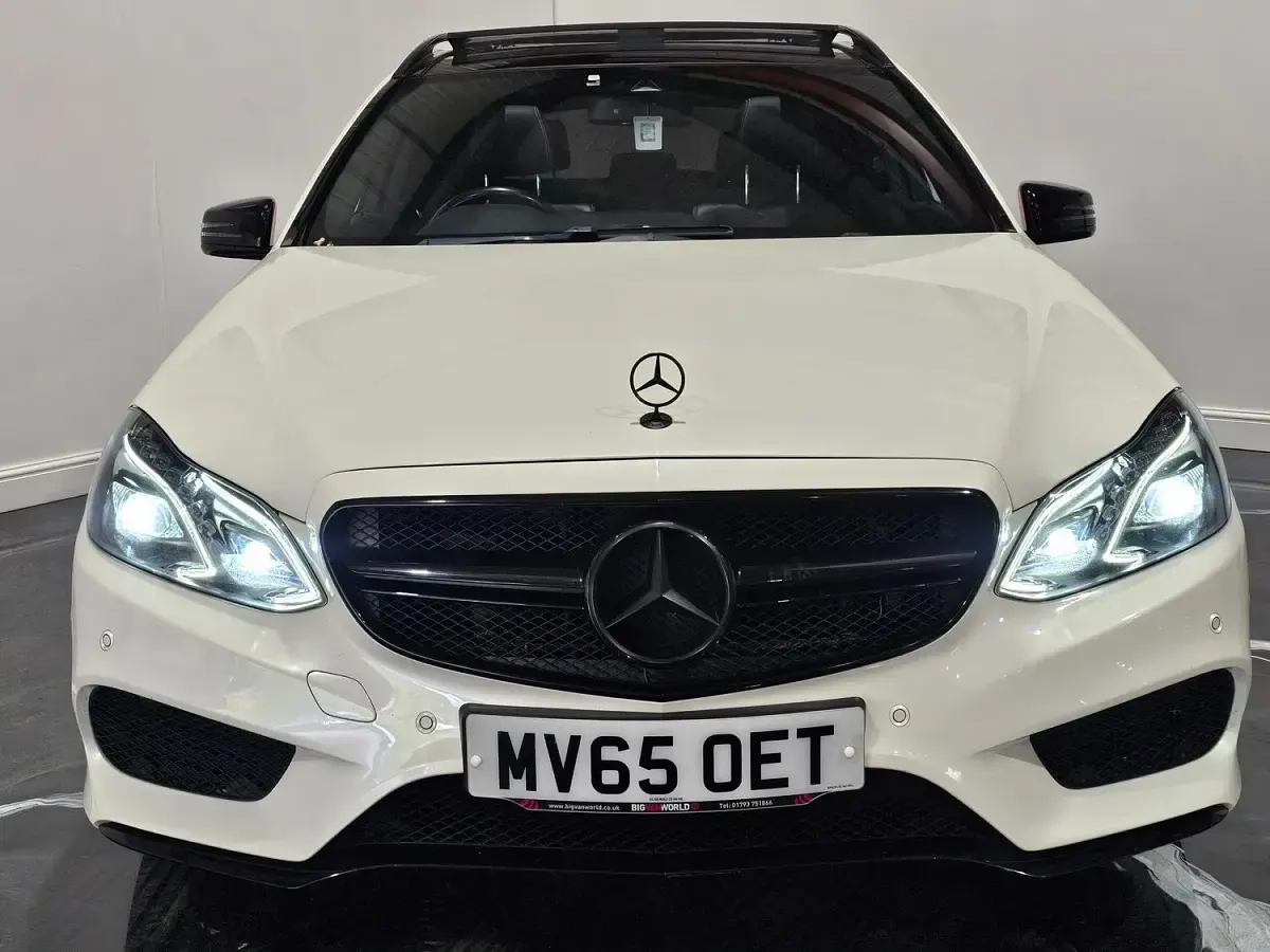 Used Mercedes E250 Premium 204 HP (150 kW) 2015 White Estate
