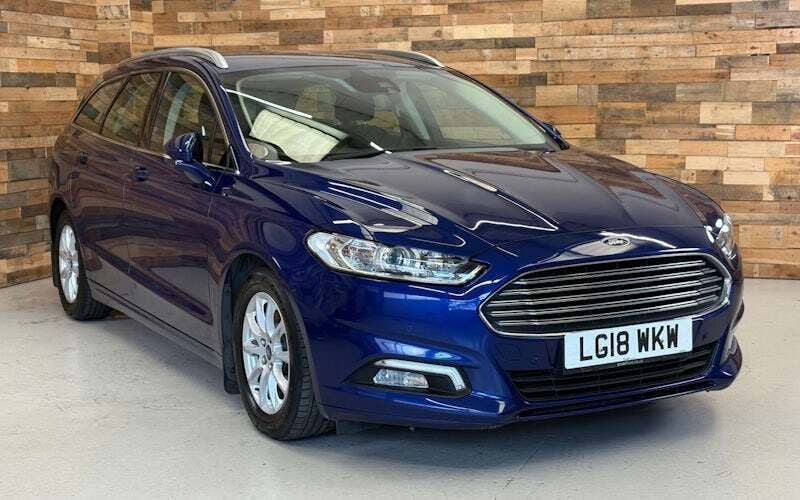 Blue Used 2018 Ford Mondeo Zetec Estate | £7,450 (Good price) - Image 1/4