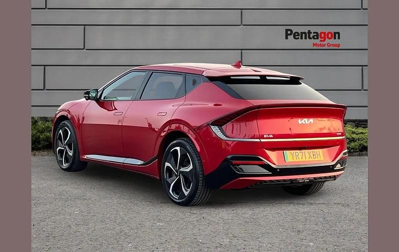 Used Kia EV6 GT-Line S 166 kW (226 HP) 2021 Red SUV