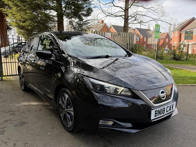 Usado Nissan Leaf 110 kW (150 HP) 2018 Preto Citadino