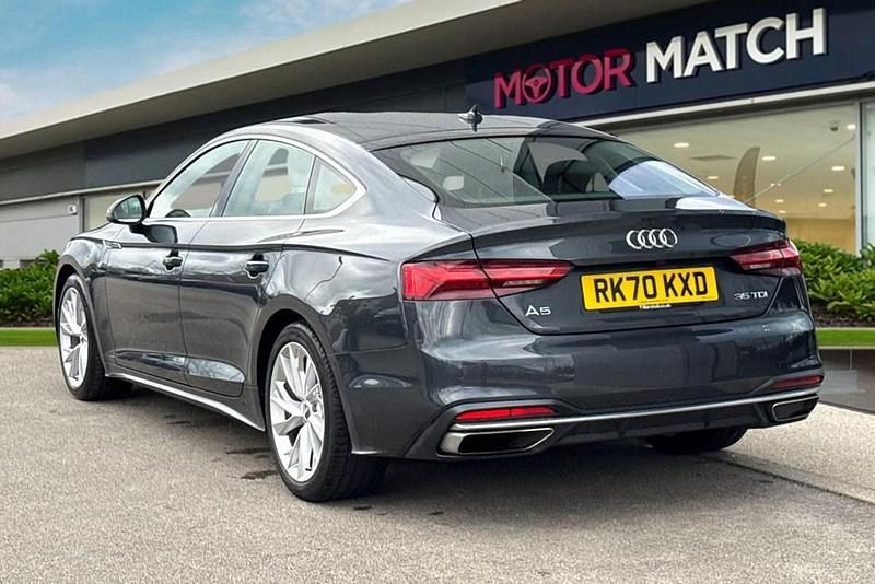 Used Audi A5 Sportback Sport 163 HP (119 kW) 2020 Grey Hatchback