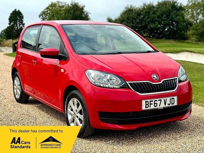 Used Skoda Citigo SE 60 HP (44 kW) 2017 Red Hatchback