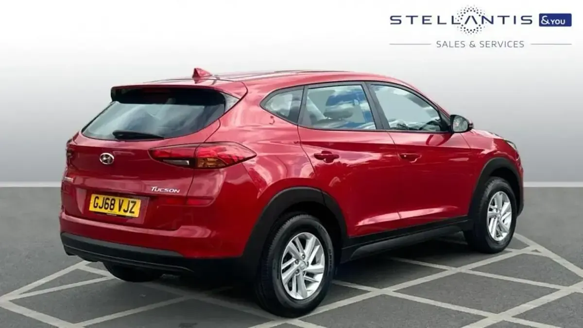 Used Hyundai Tucson 130 HP (95 kW) 2018 Red SUV