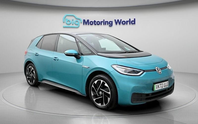 Used VW ID.3 Pro Performance 150 kW (204 HP) 2022 Turquoise Hatchback