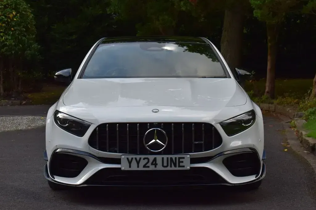 Used Mercedes A45 AMG 2024 White Hatchback