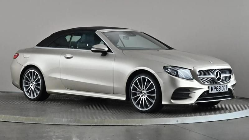 Silver Used 2018 Mercedes E350 AMG Line Premium Cabriolet | £25,498 (Fair price) - Image 1/3