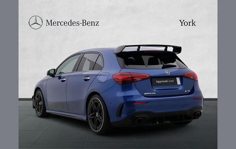 Used Mercedes A35 AMG Premium Plus 301 HP (221 kW) 2024 Blue Hatchback