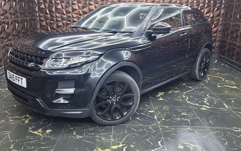 Used Land Rover Range Rover evoque Dynamic 190 HP (139 kW) 2015 Black Coupe