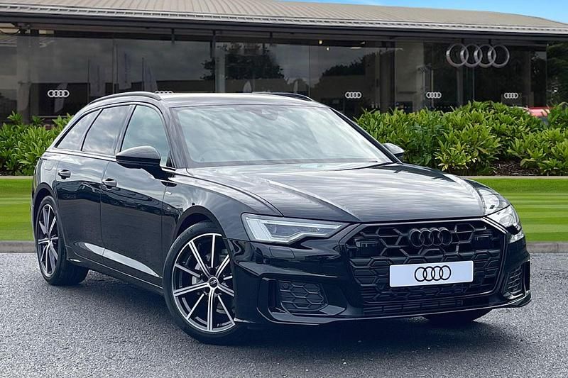 Black New 2025 Audi A6 Black Edition Estate | £49,225 (Fair price) - Image 1/4