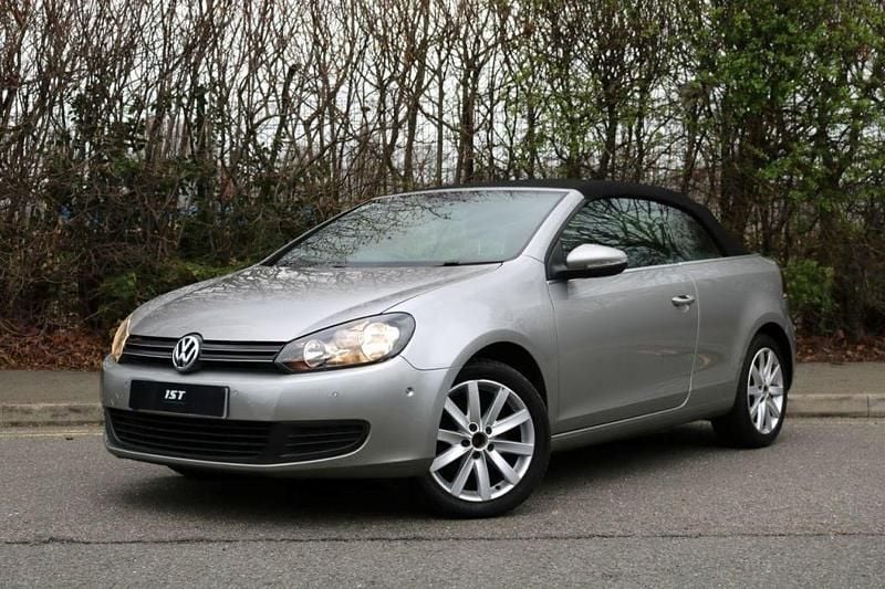 Used VW Golf Cabriolet S 2012 Silver Cabriolet