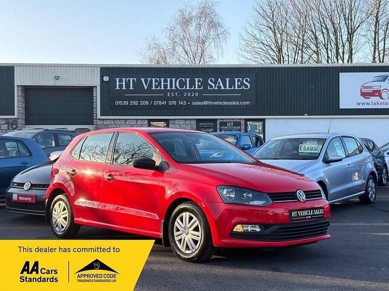 Used VW Polo S 60 HP (44 kW) 2017 Red Hatchback