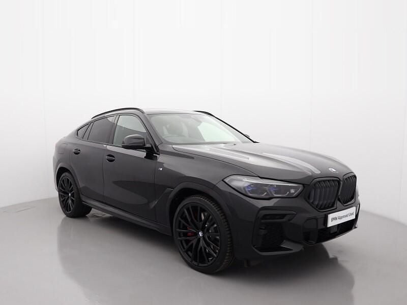 Black Used 2022 BMW X6 M Sport SUV | £45,990 (A bit pricey) - Image 1/4