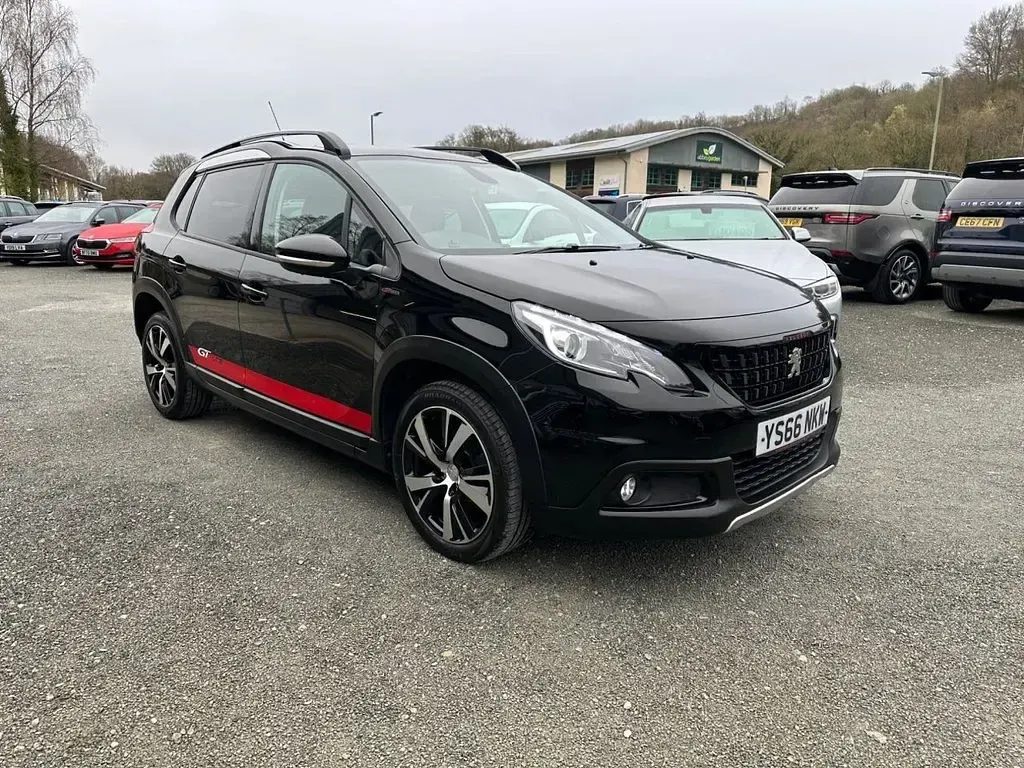 Used Peugeot 2008 GT-line 120 HP (88 kW) 2017 Black SUV