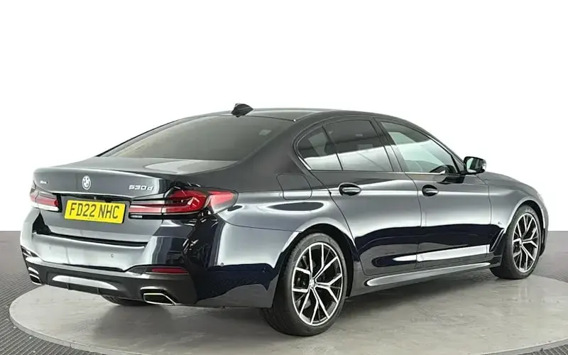 Used BMW 530 M Sport 286 HP (210 kW) 2022 Black Sedan