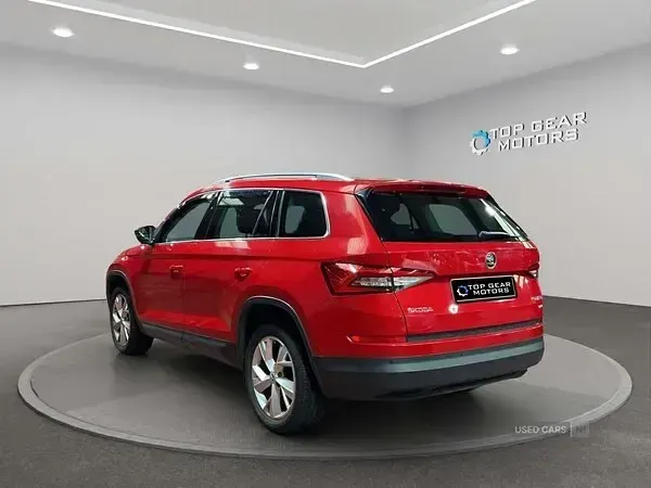 Used Skoda Kodiaq 150 HP (110 kW) 2019 Red SUV