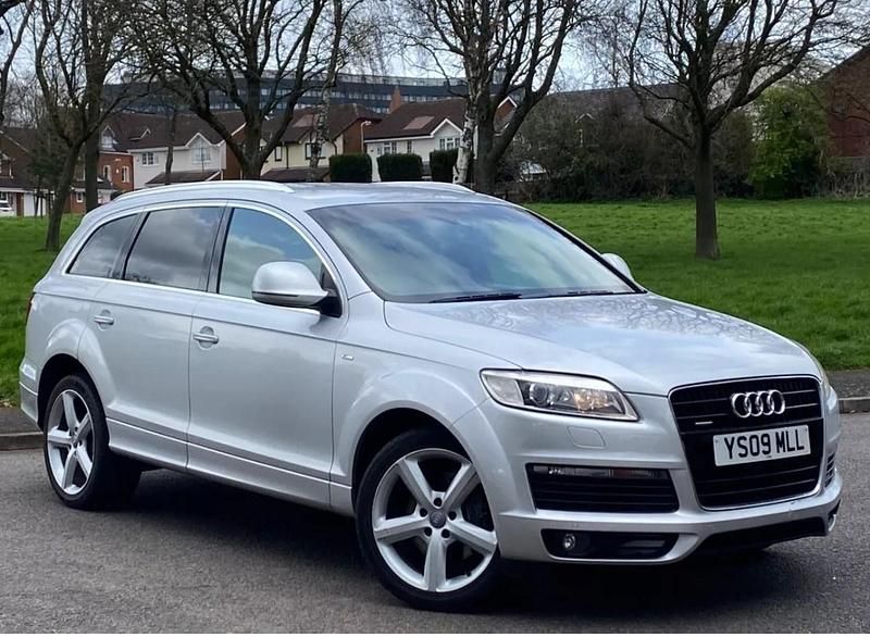 Silver Used 2009 Audi Q7 S-Line SUV | £4,250 - Image 1/4