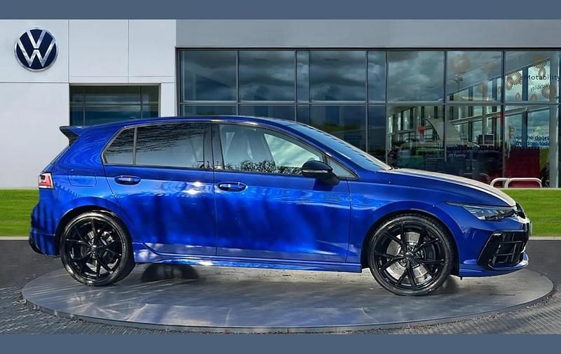 Used VW Golf VIII Black Edition 333 HP (244 kW) 2025 Lapiz blue premium metallic Hatchback