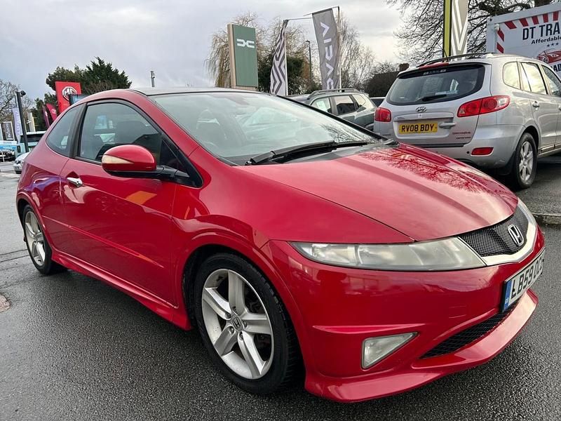Used Honda Civic Type S 138 HP (101 kW) 2009 Red Hatchback