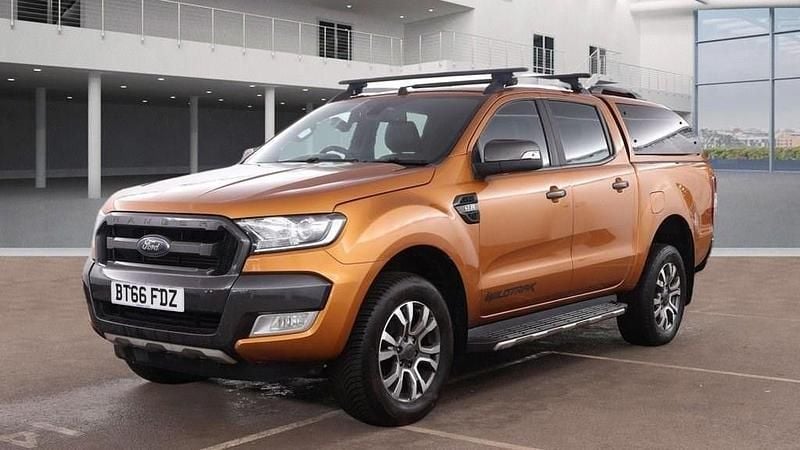 Used Ford Ranger Wildtrack 2016 Orange Pickup