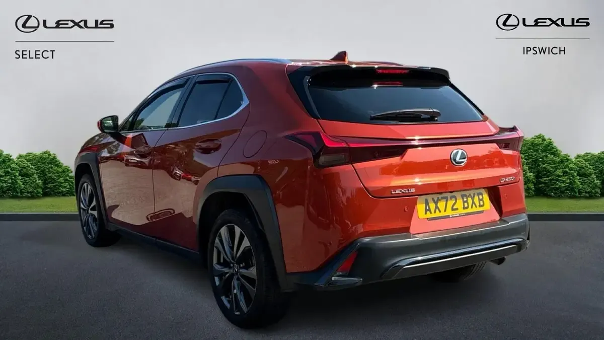 Used Lexus UX 250h Sport Design Packet 2022 Orange SUV