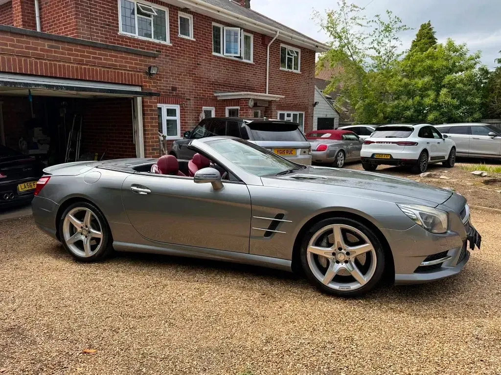 Used Mercedes SL350 AMG 2013 Silver Cabriolet