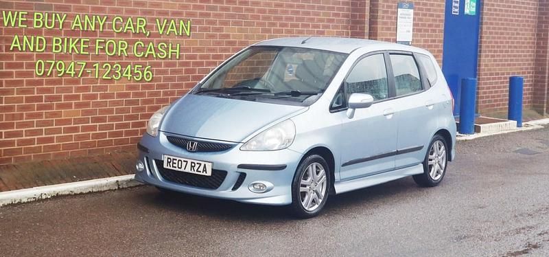 Used Honda Jazz Sport 82 HP (60 kW) 2007 Blue Hatchback