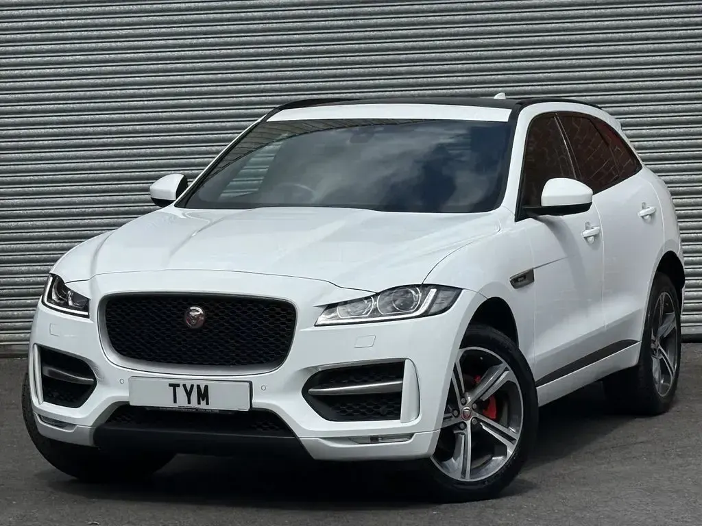 Used Jaguar F-Pace R-Sport 180 HP (132 kW) 2017 White SUV