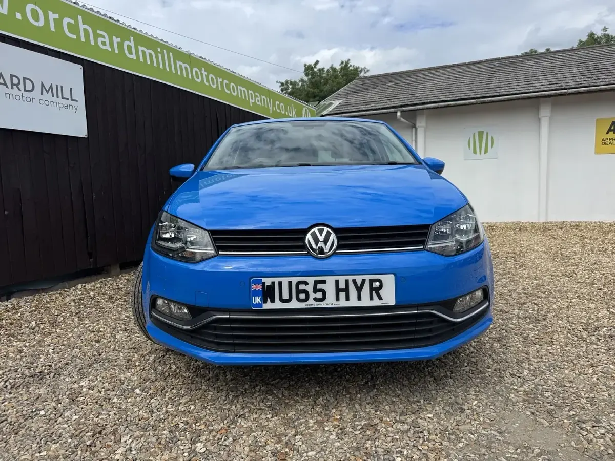 Used VW Polo SEL 110 HP (80 kW) 2015 Blue Hatchback
