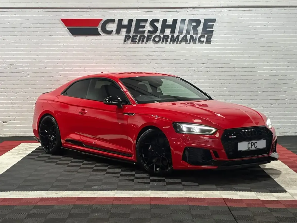 Used Audi RS5 Comfort 500 HP (367 kW) 2018 Red Coupe