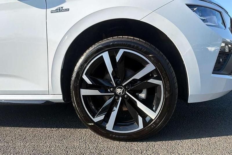 Used Skoda Kamiq Monte Carlo 150 HP (110 kW) 2025 White SUV