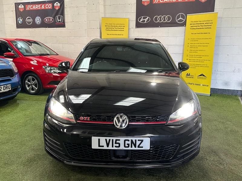Used VW Golf VII GTI 2015 Black Hatchback