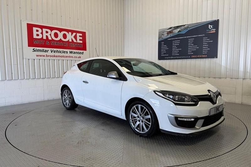 Used Renault Mégane GT Line GT-Line 2016 White Coupe