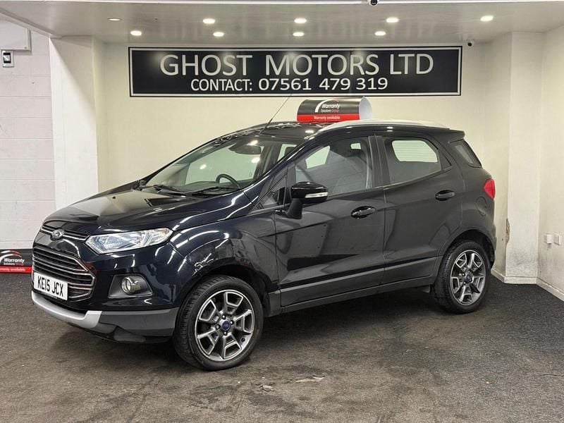 Used Ford Ecosport Titanium 125 HP (91 kW) 2015 Black SUV
