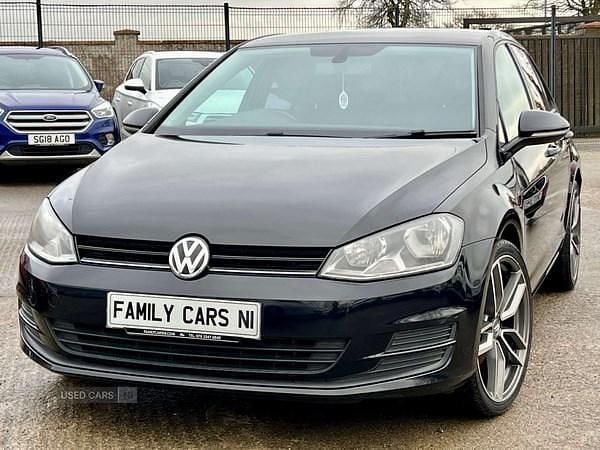 Used VW Golf VII SE 105 HP (77 kW) 2014 Black Hatchback
