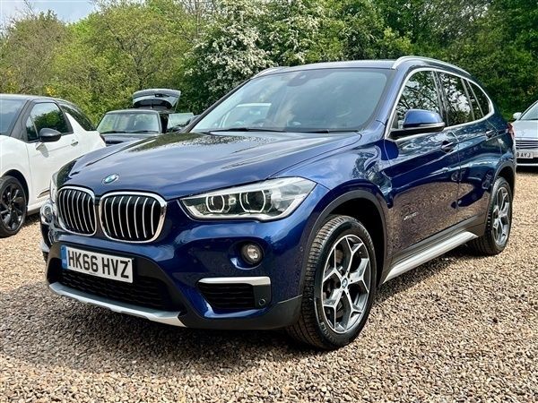 Blue Used 2016 BMW X1 xLine SUV | £14,490 (A bit pricey) - Image 1/1
