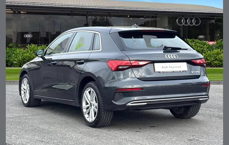 Used Audi A3 Sport 110 HP (80 kW) 2023 Grey Sedan