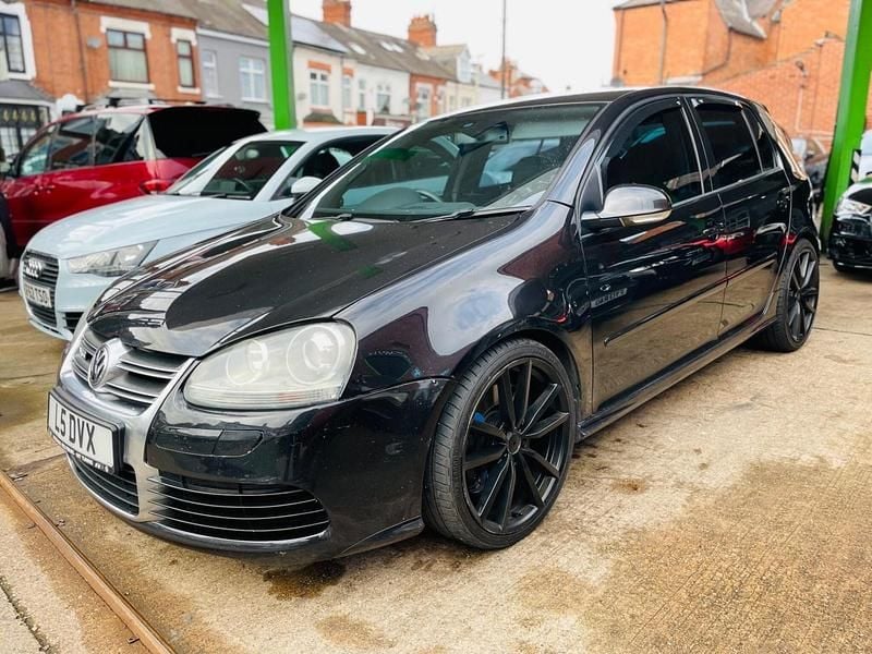 Black Used 2008 VW Golf VI R Hatchback | £3,649 (Good price) - Image 1/4