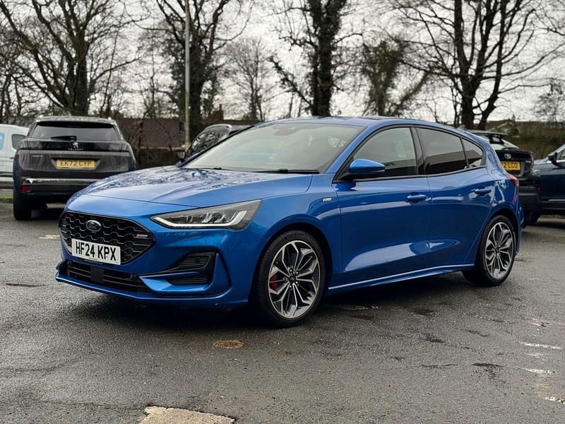Used Ford Focus ST-Line X 2024 Blue Hatchback