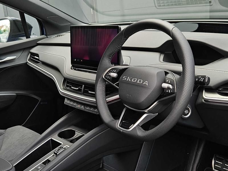 Used Skoda Enyaq iV SportLine 210 kW (286 HP) 2025 Blue SUV