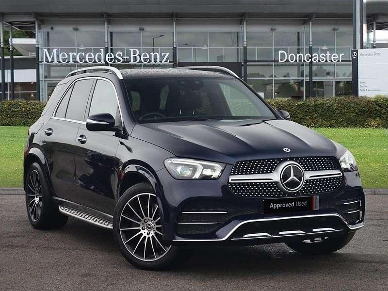 Blue Used 2021 Mercedes GLE300 AMG line SUV | £41,500 (A bit pricey) - Image 1/4