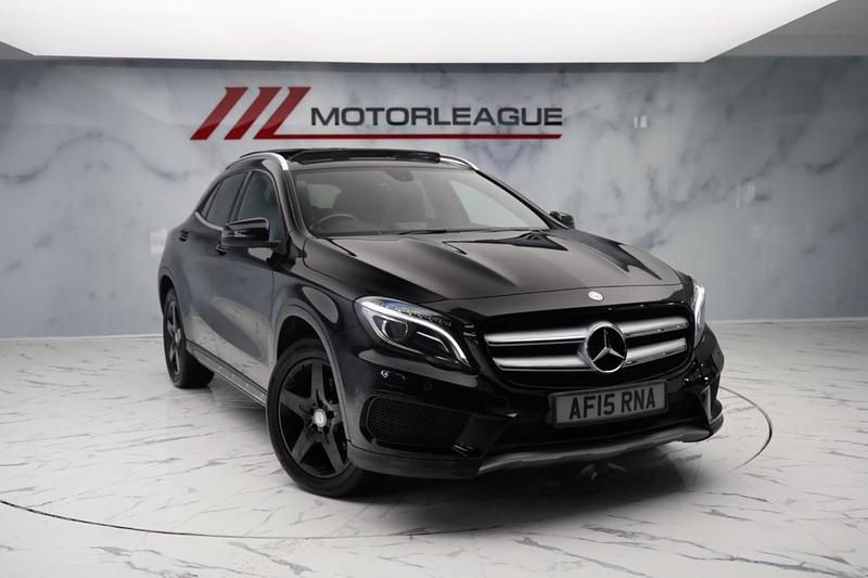 Used Mercedes GLA220 AMG line 170 HP (125 kW) 2015 Black SUV