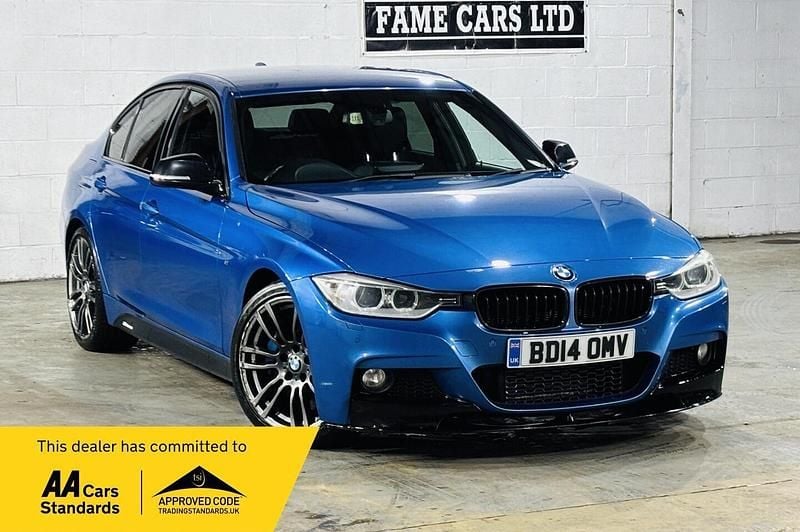 Used BMW 330 M Sport 2014 Blue Sedan