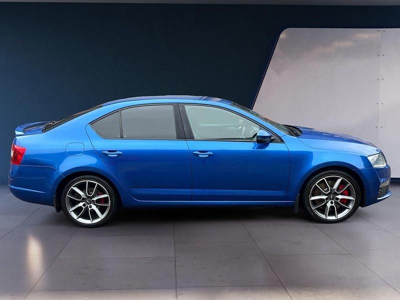 Begagnad Skoda Octavia vRS 2015 Blå Halvkombi